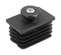 KIPP KIPP Bouchon de réglage avec insert anti-glissement Forme C 60 x 40 mm rectangulaire Quantité:1