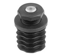 KIPP KIPP Bouchon de réglage avec insert antidérapant Forme A Ø40 Polyamide noir Quantité:1