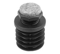 KIPP KIPP Bouchon de réglage avec surface de glissement en feutre Forme A rond Ø 38 L1 60 polyamide noir Quantité:1