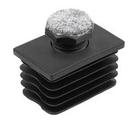 KIPP KIPP Bouchon de réglage avec surface de glissement en feutre Forme C 60 × 40 mm poli Quantité:1