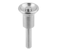 KIPP KIPP Goupille à bille avec poignée champignon D1=16 L=70 acier inoxydable complet Quantité:1