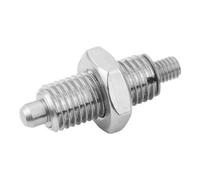 KIPP KIPP Goupille d'arrêt sans col Gr.1 M10x1 D5 forme K avec téton fileté KO Quantité:1