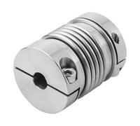 KIPP KIPP Raccord à soufflet métallique avec moyeu de serrage radial Gr. 45 Ø 10/14 L 41 acier inoxydable Quantité:1