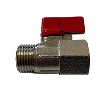 kippen 5310030 Mini valve sphérique en laiton Raccord M/F 1/2"