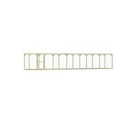 vidaXL Pinède Imprégnée Poulailler 1,5x9x1,5 m Enclos Clapier Cage Animaux Vert