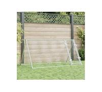 vidaXL Cage pour poules 172557 - acier galvanisé argenté - 200x105x91 cm