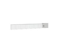 Kippenhok 800x91x100 cm gegalvaniseerd staal grijs3106465