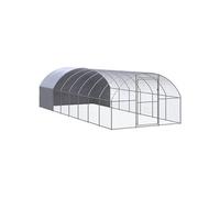 Kippenren 3x8x2 m gegalvaniseerd staal3095475