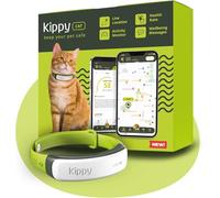 KIPPY - Collier GPS pour Chats Kippy Cat Color - Traceur GPS de Santé et d'Activité - Collier Chat GPS Anti-étranglement avec Alerte Instantanée - pour Chat avec Limites Virtuelles