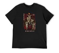 kipzzz Short T-Shirt Machine Head The Devil Card Black S