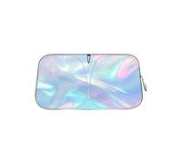 KIQETCLL Pare Soleil Voiture, Pare Brise Avant en Aluminium, Intérieur Pliable, pour Genesis G80 2020 2021 2022 2023 2024 2025, Isolation Thermique, Accessoire Auto Réfléchissant,Multi-colored1