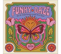 Kira Cyan 2026 Wall Calendar: Funky Daze Art & Inspirations