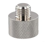 KiraKira Adaptateur connecteur M10 vers 3/8 antenne JPC, léger pour vis en acier inoxydable, installation facile (argent)