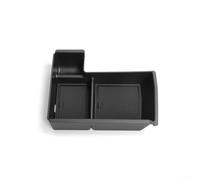 KiraKira Boîte de rangement pour accoudoir Song Plus & Sealion 6 RHD, ABS PVC antidérapant, plateau de rangement pour console centrale, noir, 20,6 x 16 x 6 cm