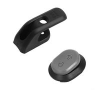 KiraKira Bouton de clignotant avec crochet de suspension pour trottinette électrique Ninebot G2 F2, kit de contrôle gauche et droite, facile à installer en plastique noir
