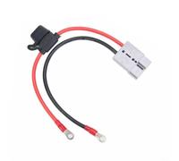 KiraKira Câble de connexion rapide de 2 mètres de style 50 A, fil 10 AWG avec cosse M8 pour véhicule récréatif pour installation de double charge