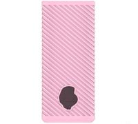 KiraKira Coque en silicone pour Skullcandy Dime - Coque de protection résistante aux chocs avec découpes précises, accessoire de voyage léger pour écouteurs (noir)