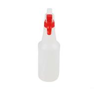 KiraKira Flacon pulvérisateur transparent de 500 ml, portable et rechargeable en plastique PE pour le jardinage, le nettoyage et les soins de beauté, pulvérisateur anti-fuite (500 ml)