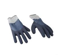 KiraKira Gants isolants d'électricien 400 V naturels anti-chocs électriques compatibles avec écran tactile - Bleu (bleu)