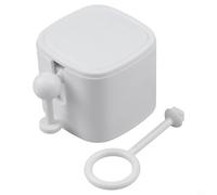 KiraKira Interrupteur robot sans fil pour Tuya, bouton de commande vocale avec 500 mAh, 3 boutons personnalisables lumière et automatisation des appareils, installation facile via application, bleu