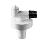 KiraKira Joint de tuyau pour drain de 20 à 32 mm de diamètre extérieur et tuyau de descente en PVC 40/50 à 75 avec design pour maintenir l'air frais intérieur (blanc)