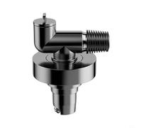 KiraKira Joint de tuyau pour drain de 20 à 32 mm de diamètre extérieur et tuyau de descente en PVC 40/50 à 75 avec design pour maintenir l'air frais intérieur (gris)