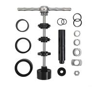 KiraKira Kit de démontage d'installation de pédalier en alliage d'aluminium BB86/30/91/92/PF30, compatible avec roulements 6805/6806, pour poignée en acier inoxydable (ensemble d'outils)
