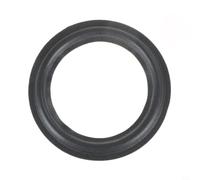 KiraKira Kit de réparation de caisson de basses pliable en mousse pour haut-parleurs Ring de 12,7 cm, 12,7 cm, 25,4 cm, 25,4 cm, noir