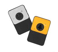 KiraKira Kit de sonnette interphone sans fil mains libres, communication vocale complète, portée de 304,8 m, 4 tonalités 8 niveaux, fonctionne pour un usage domestique et professionnel