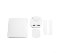 KiraKira Kit d'interrupteur sans fil sans fil avec récepteur, batterie auto-alimentée - Interrupteur mural, signal fort RF 433 MHz - Télécommande pour chambre à coucher, salon, matériau ignifuge