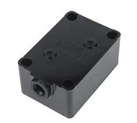 KiraKira LA4 Series Boîtier de commutation à bouton-poussoir 2H 3H, station de contrôle étanche IP65, design en bakélite, contrôle de l'alimentation de la machine à montage 24,88 mm (LA4-2H)