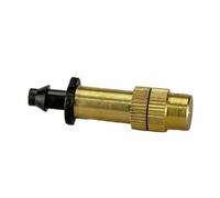 KiraKira Lot de 30 buses de brumisation réglables en laiton pour jardin, terrasse, système de refroidissement, arroseur d'eau fine, serre paysagère, lot de 30