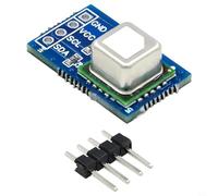 KiraKira Module de capteur environnemental SCD40, faible puissance 2 en 1 détecteur de température et d'humidité avec contrôle de bâtiment de communication I2C (tableau bleu)