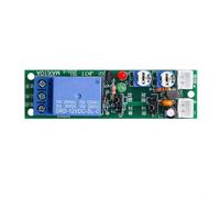 KiraKira Module relais de retard 5 V 12 V 24 V DC 10 A haute précision Minuteur 1 à 24 h Mode déclencheur unique Contrôle industriel