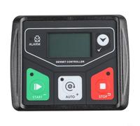 KiraKira Petit contrôleur de groupe électrogène diesel DC30D, module de commande automatique de générateur avec écran LCD de 4,6 cm, réglage USB, panneau de protection de la pression d'huile et de la