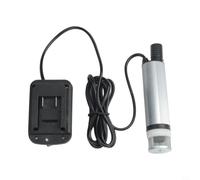 KiraKira Pompe à eau électrique portable pour 18 V BL1850B, 30 l/min pour pompe de transfert d'huile diesel pour nettoyage industriel (21 V)