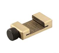 KiraKira Règle en métal - Bloc limite de positionnement de clôture - Localisateur de traceur en acier - Marquage précis - Pour guide compact en laiton - Bricolage et menuiserie - 29 mm (26 mm)