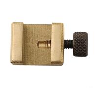 KiraKira Règle en métal - Bloc limite de positionnement de clôture - Localisateur de traceur en acier - Marquage précis - Pour guide compact en laiton - Bricolage et menuiserie - 29 mm (20 mm)