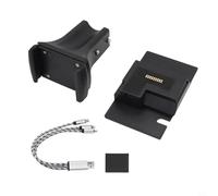 KiraKira Support de téléphone GPS avec chargeur USB pour BMW K1600 Series 2011-2020, support de téléphone de navigation ABS