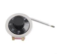 KiraKira Thermostat de type bouton avec capteur capillaire, chaudière à eau, friteuse et plaque électrique, interrupteur de température facile à installer (30-110 ℃)