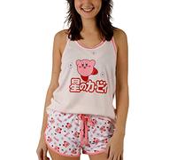 Kirby Flowers Kanji Sleep Loungewear Ensemble pyjama, Rose, XL