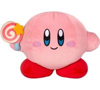 Club Mocchi Mocchi - Kirby Plushies - Kirby avec Invincible Candy Plushie - Squishy Kirby Toys - Jouets en peluche à collectionner et mignons animaux en peluche et chaussettes pour enfants - 38 cm