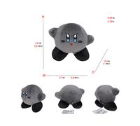 (Kirby noir) Star Kirby Anime Peluche Jouets Épée Kirby Magolor Meta Knight Waddle Dee Roi Dedede Pe