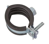 KIRCHHOFF KIRCHHOFF Collier de serrage, 26 - 28 mm, insonorisé, pour 3/4", avec manchon fileté M8 Quantité:1