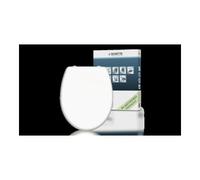 Abattant WC WHITE en Duroplast avec frein de chute et détachable - blanc