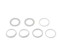 KIRCHHOFF KIRCHHOFF Kit de joints de siphon Silicone, 1 1/2" x 40 mm, pour évier (7x) Quantité:1