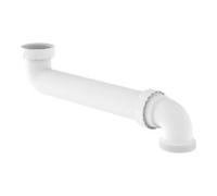 KIRCHHOFF KIRCHHOFF KS Coudes d'évacuation gain de place, blanc, 1 1/2"IGx290mmx1 1/2"AG Quantité:1