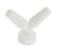 KIRCHHOFF KIRCHHOFF KS Raccord double appareil 1"FF x 3/4"M 1"FF x 3/4"M Blanc Quantité:1