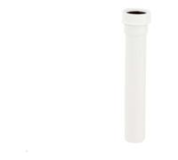 KIRCHHOFF KIRCHHOFF KS Tube de rallonge, 1 1/2" x 250 mm, pour siphon DN40 mm Blanc Quantité:1