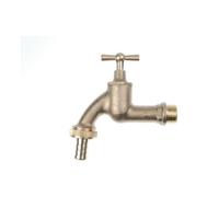 KIRCHHOFF KIRCHHOFF MS Robinet de vidange à manette, mat brut, 1/2"AG x 3/4"AG x 1/2"P Quantité:1